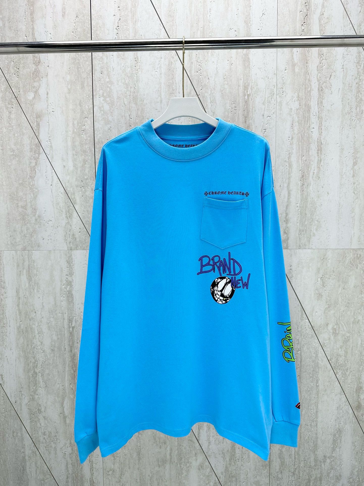 1:1 Version CH X Mtboy collab graffiti long sleeve