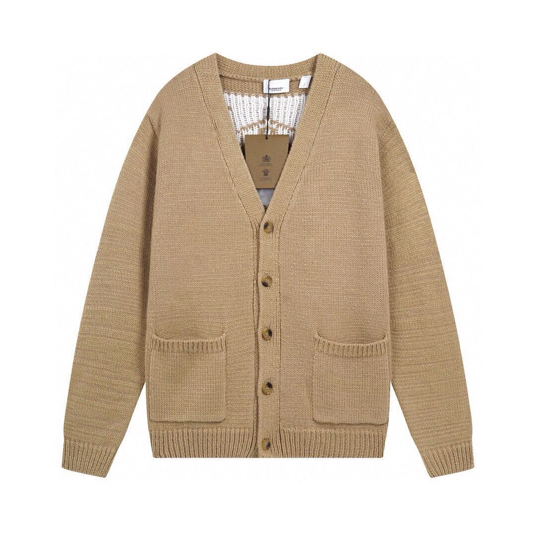 1:1 Version new arrival brown color sweater jacket