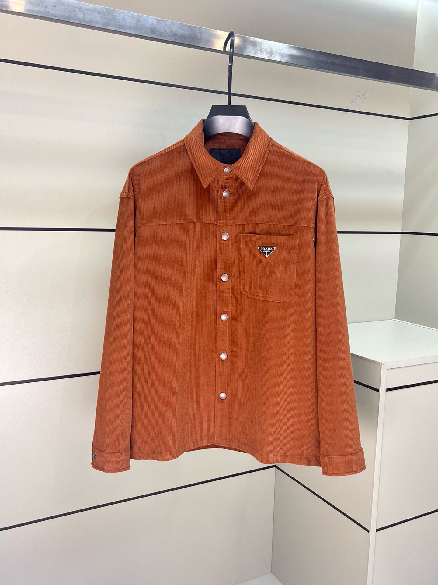 1:1 Version new milano ccorduroy shirt jacket