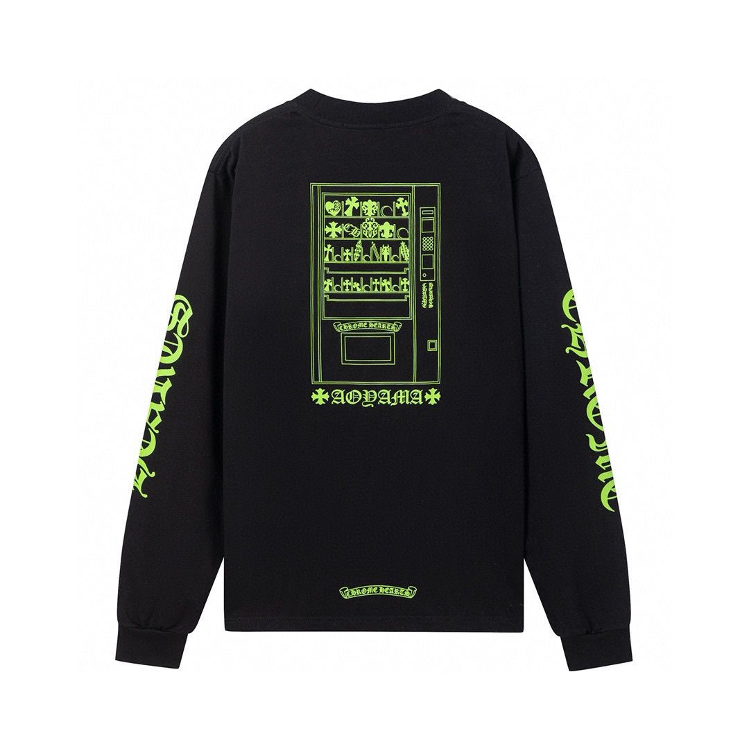 New arrival square printing crewneck