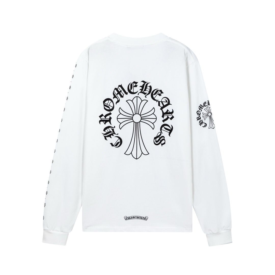 New arrival black white basic style long sleeve