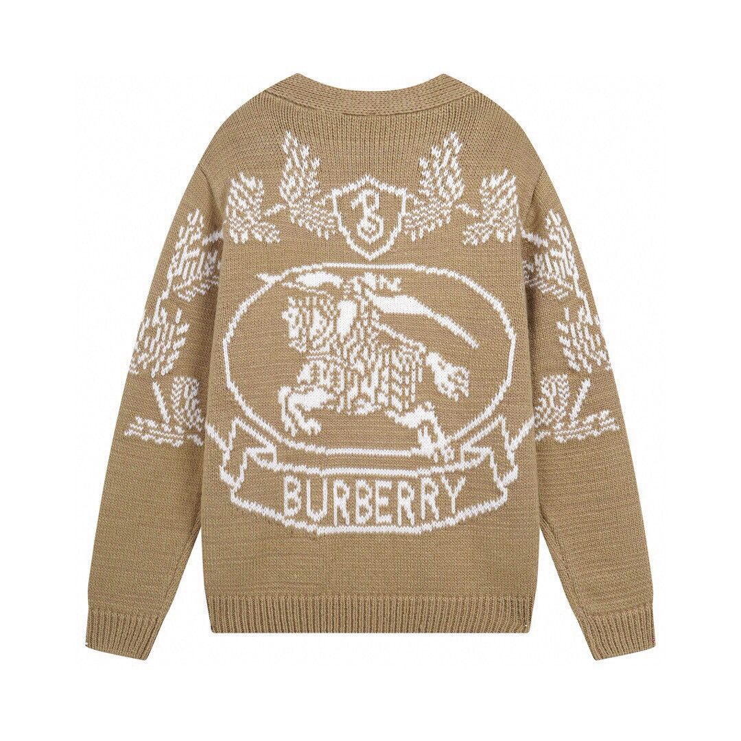 1:1 Version new arrival brown color sweater jacket