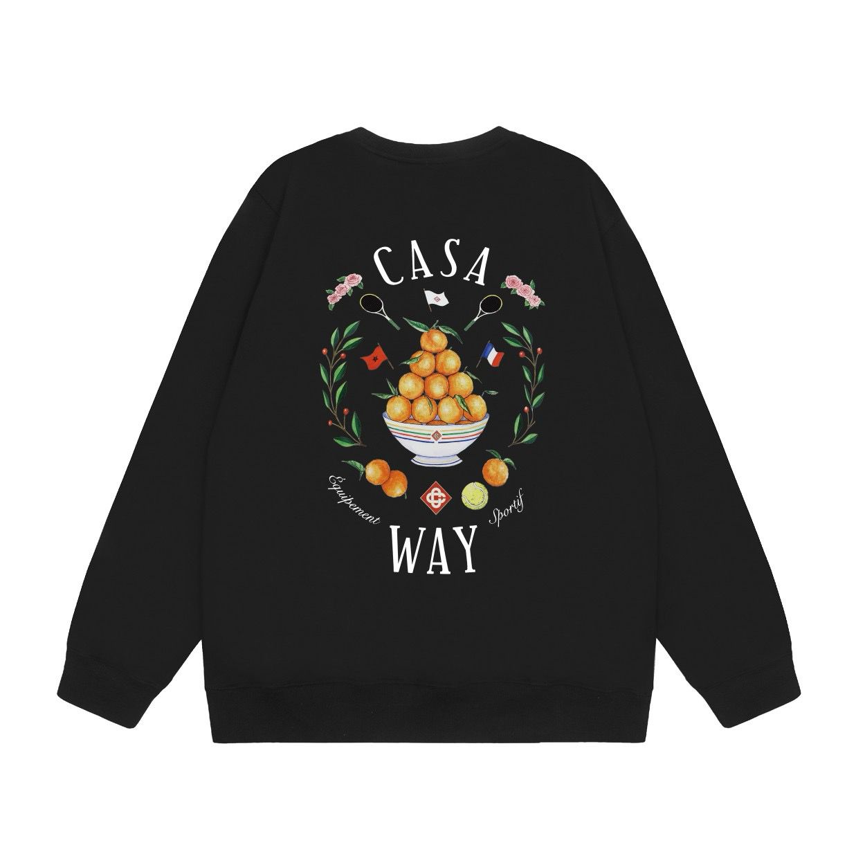 New arrival basic style crewneck hoodie