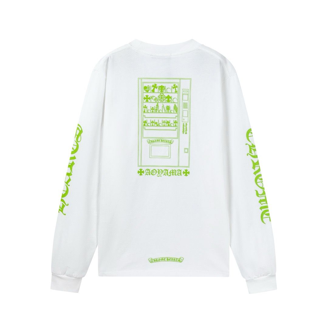 New arrival square printing crewneck