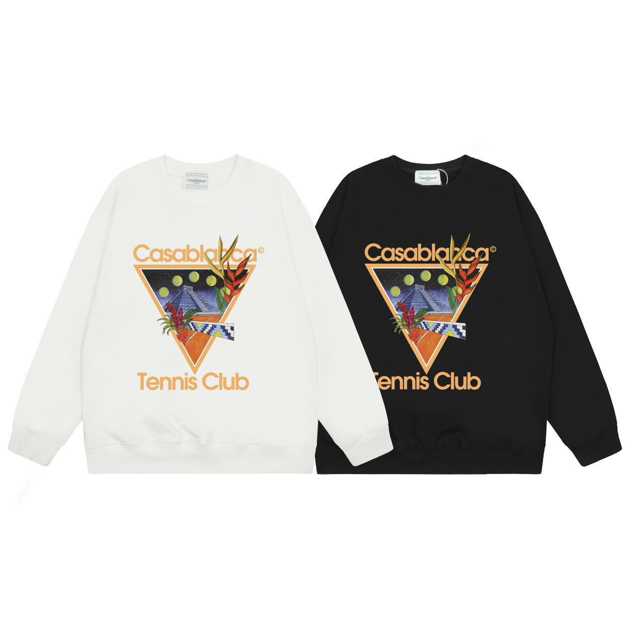 New arrival triangle pic simple crewneck