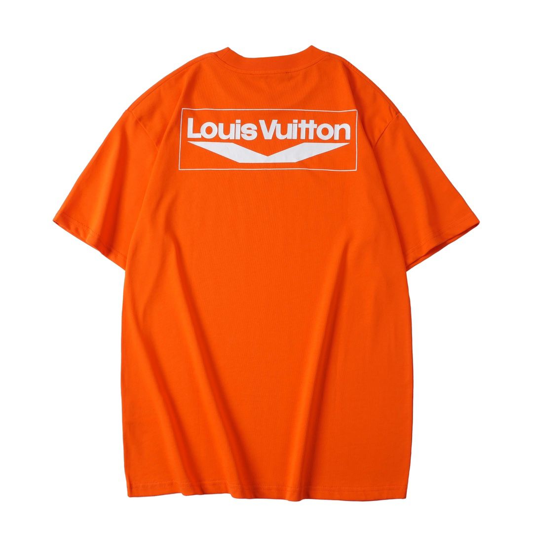 1:1 Version new orange cotton tshirt