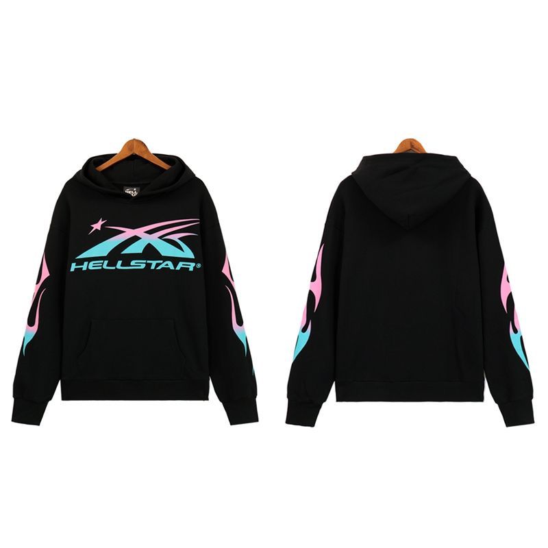 New arrvial colorful logo print hoodie