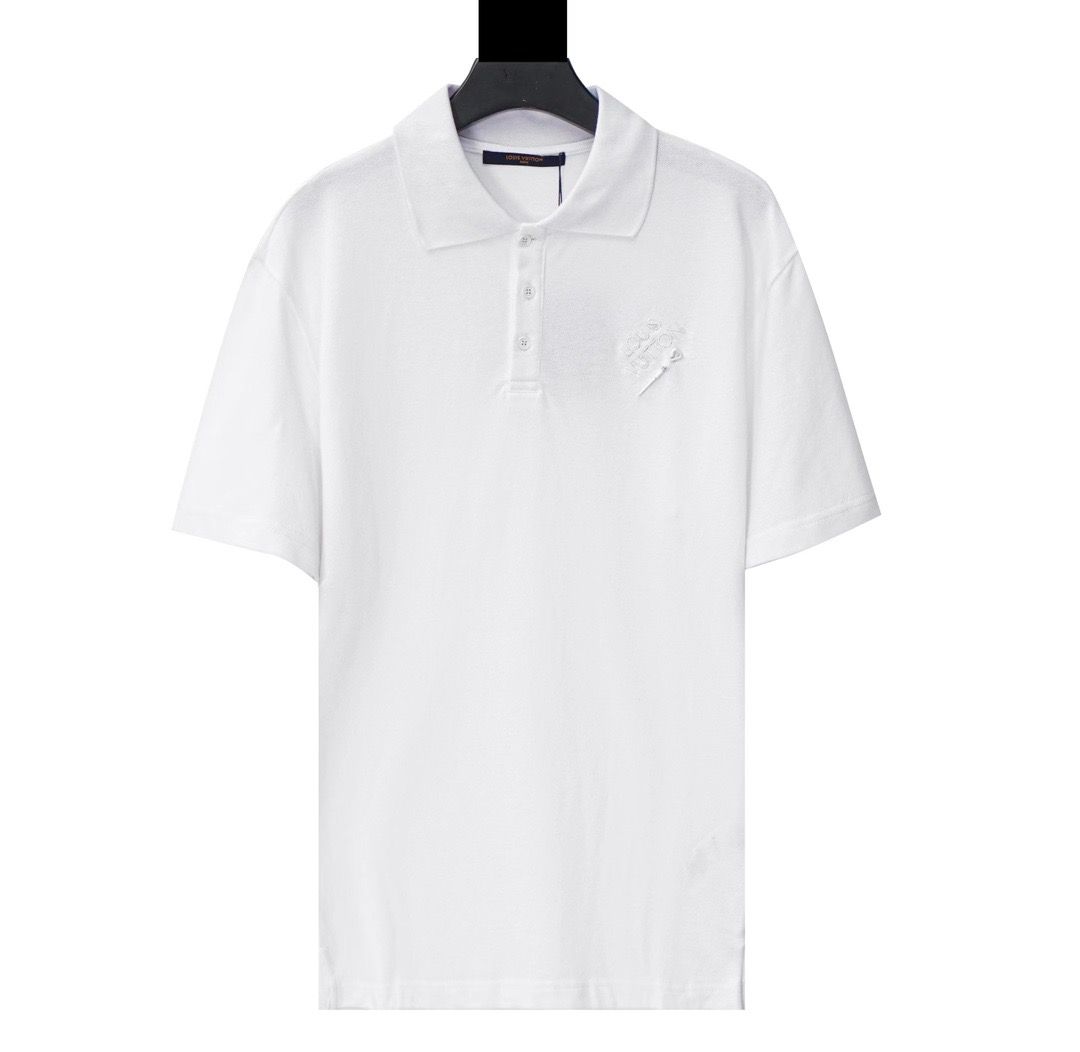 1:1 Version embroidery stick polo shirt