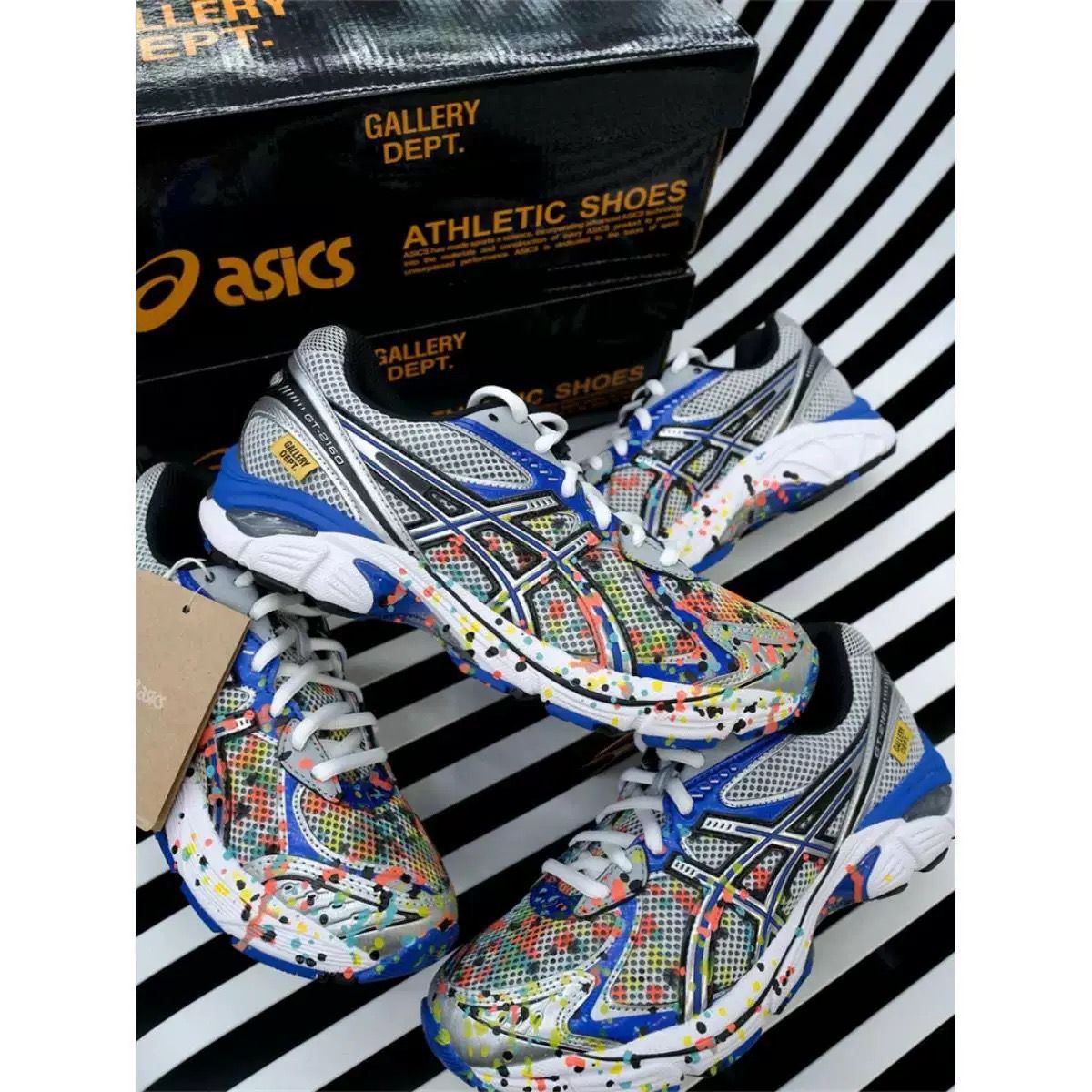1:1 Top version new arrival GD X ASICS colorful painting running sneaker