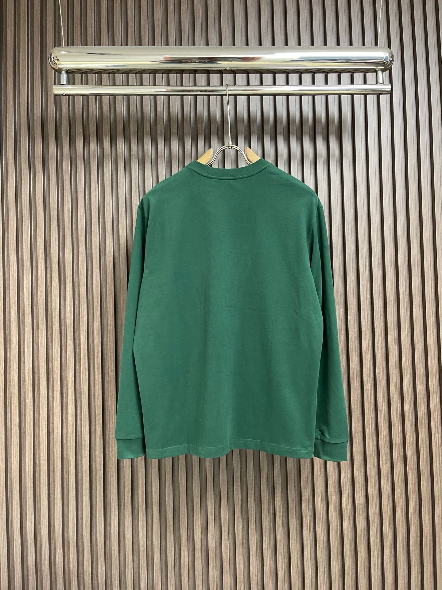 1:1 Version new flower bouquet green tower velvet long sleeve crewneck