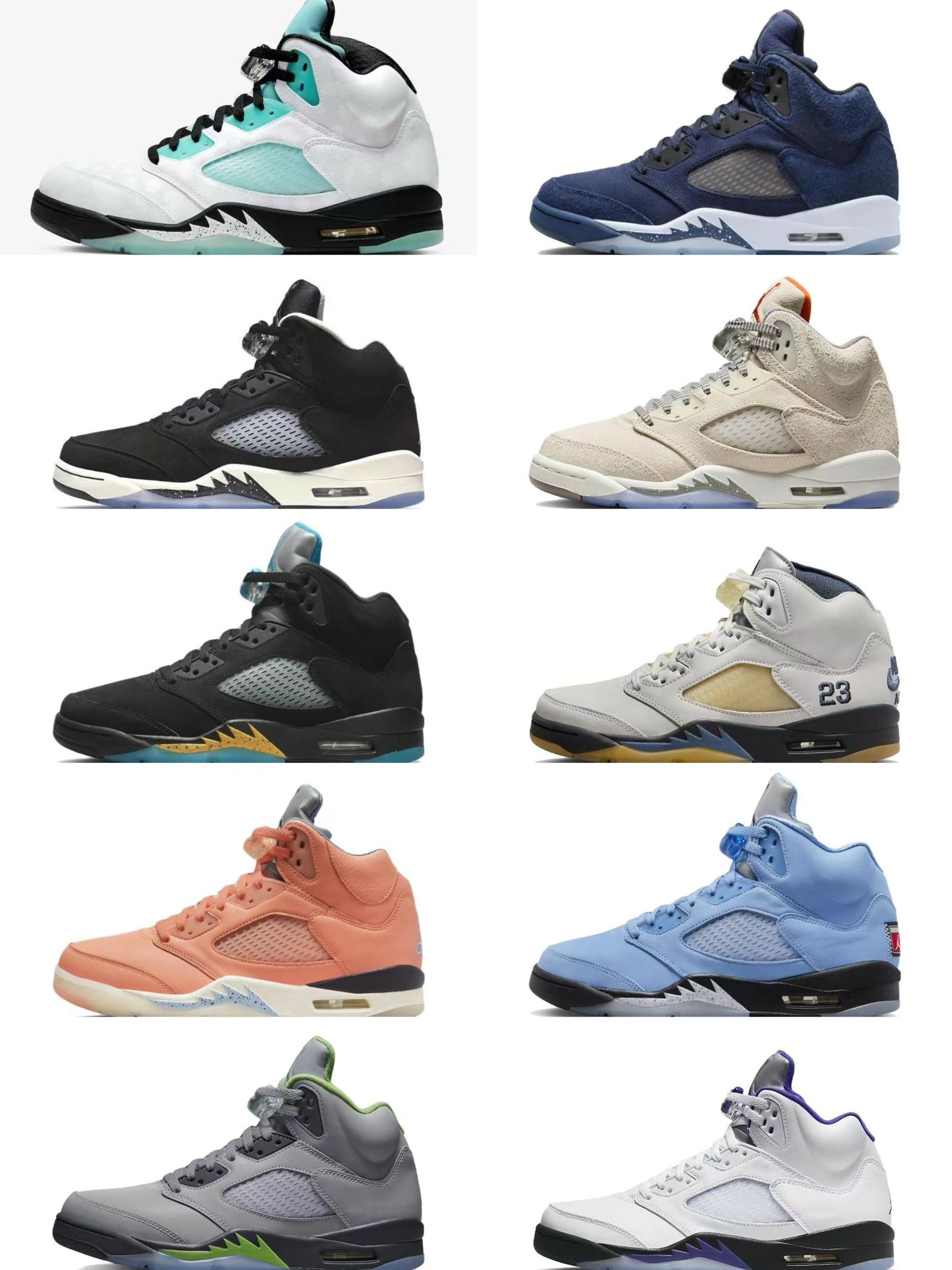 Classic style many colors aj5 shoes