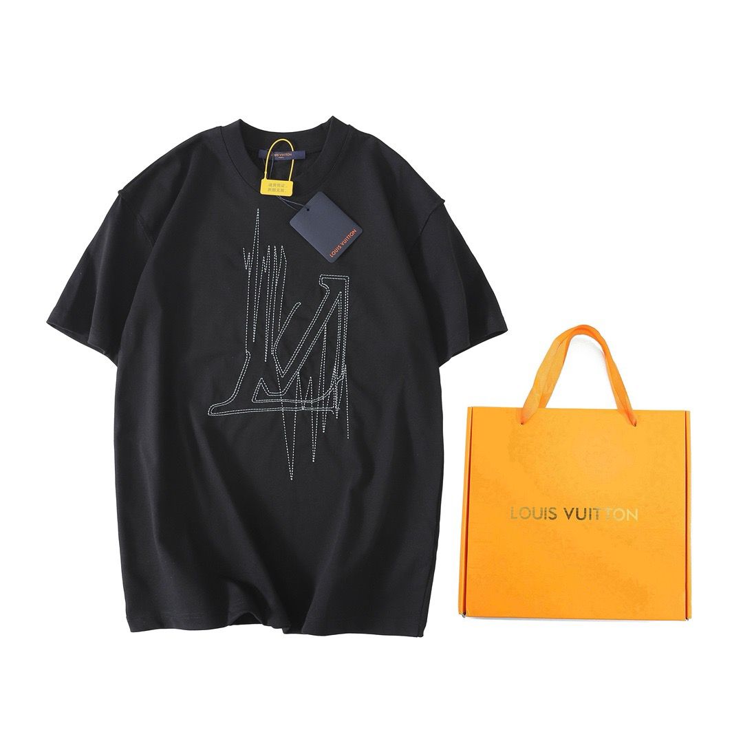 1:1 Version new line chart embroidery tshirt