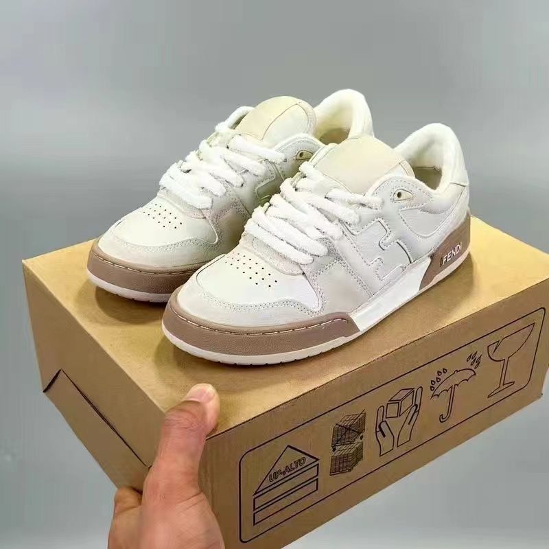 1:1 leather new style patch shoes