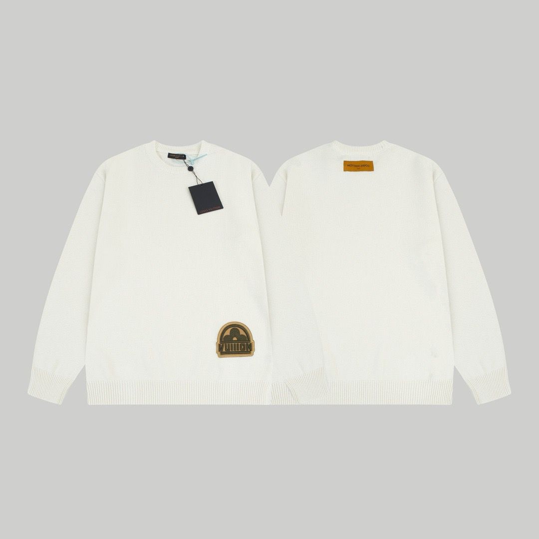 1:1 Version new black white sweater