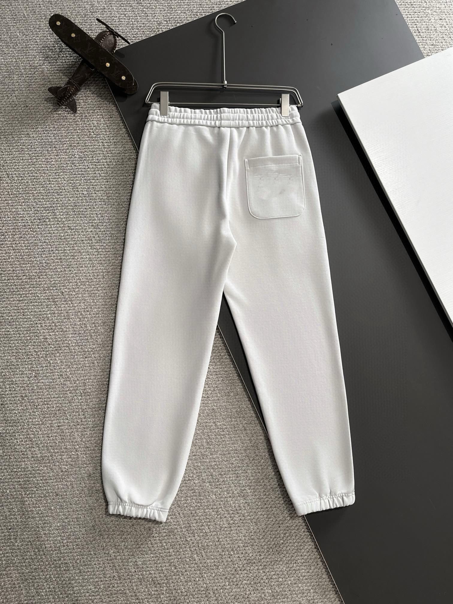 1:1 Version new white color sweat pant