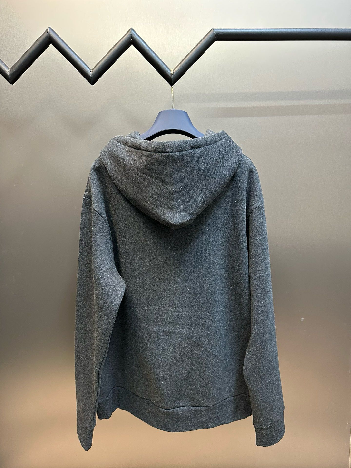 1:1 Version grey with white logo hoodie