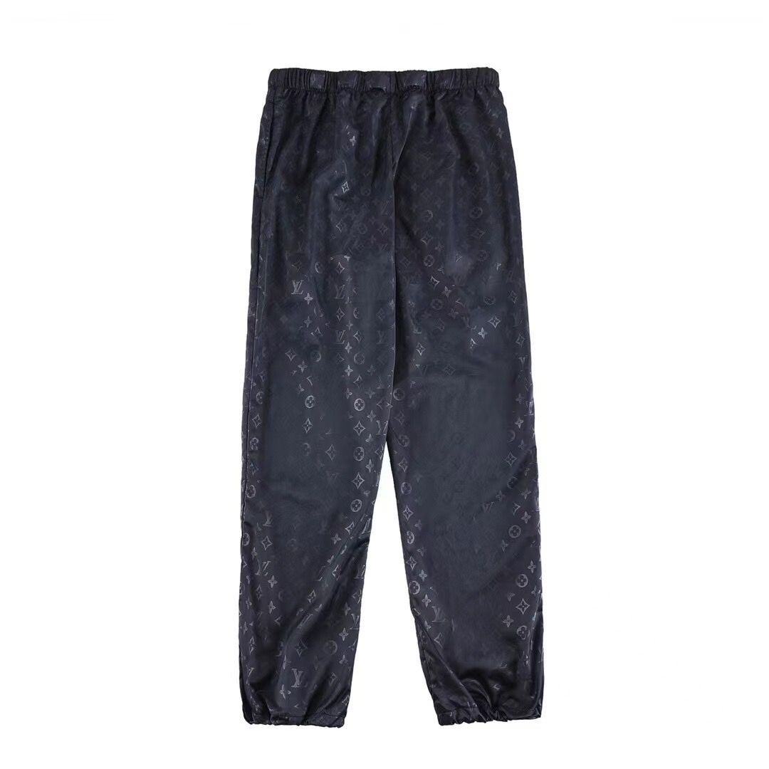 1:1 Version new arrival black full logo sweatpant