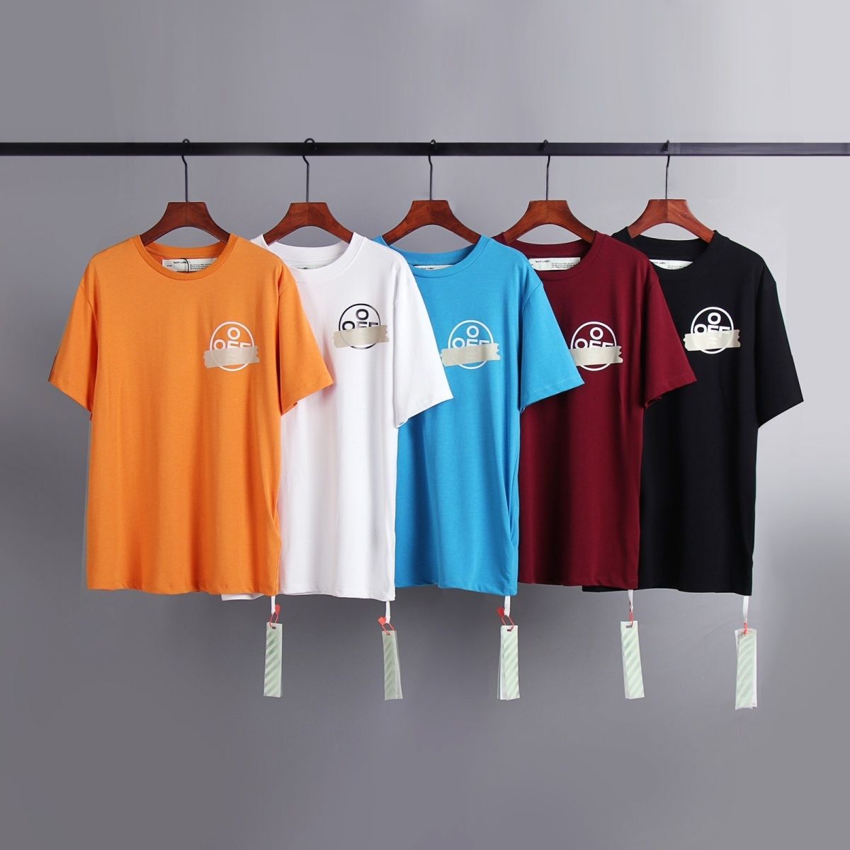 New Classic Yellow Tape Arrow Tee 5 Colors