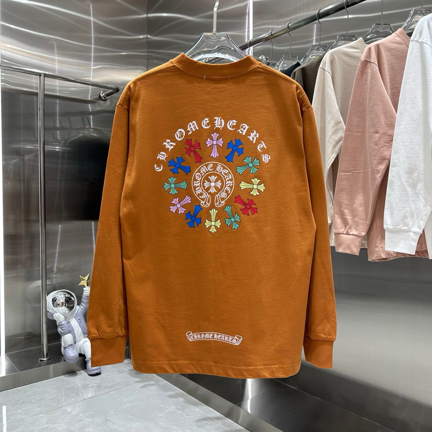 1:1 Version new arrival washing bright crewneck