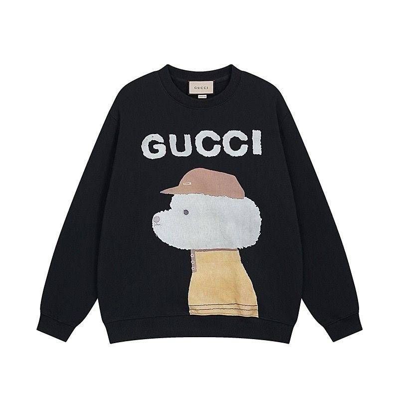 1:1 Version new arrival black color crewneck