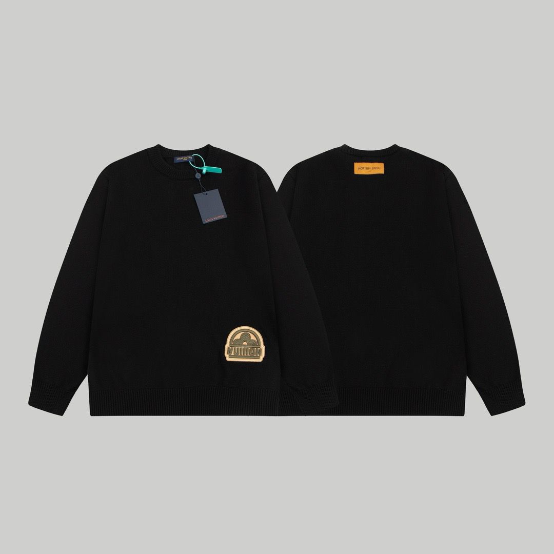 1:1 Version new black white sweater