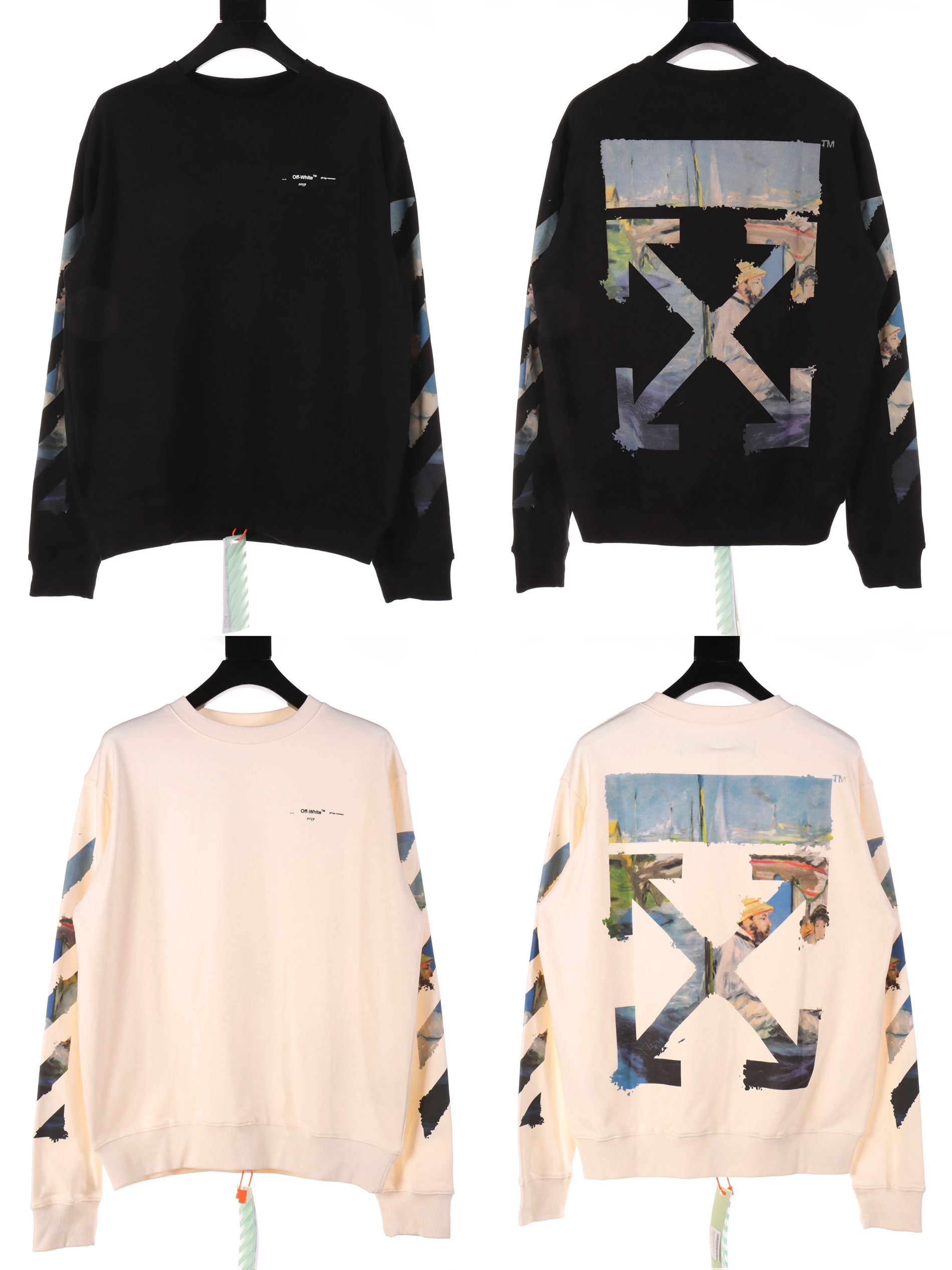 1:1 Version new style painting crewneck