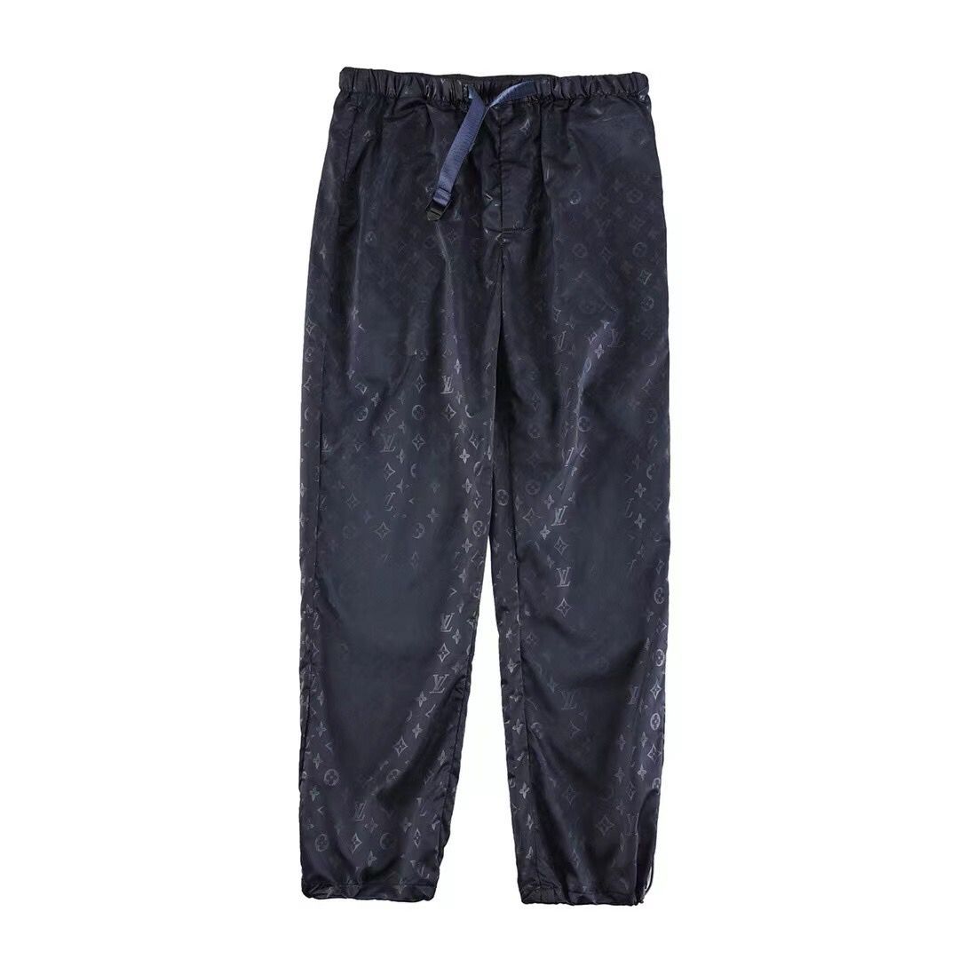 1:1 Version new arrival black full logo sweatpant