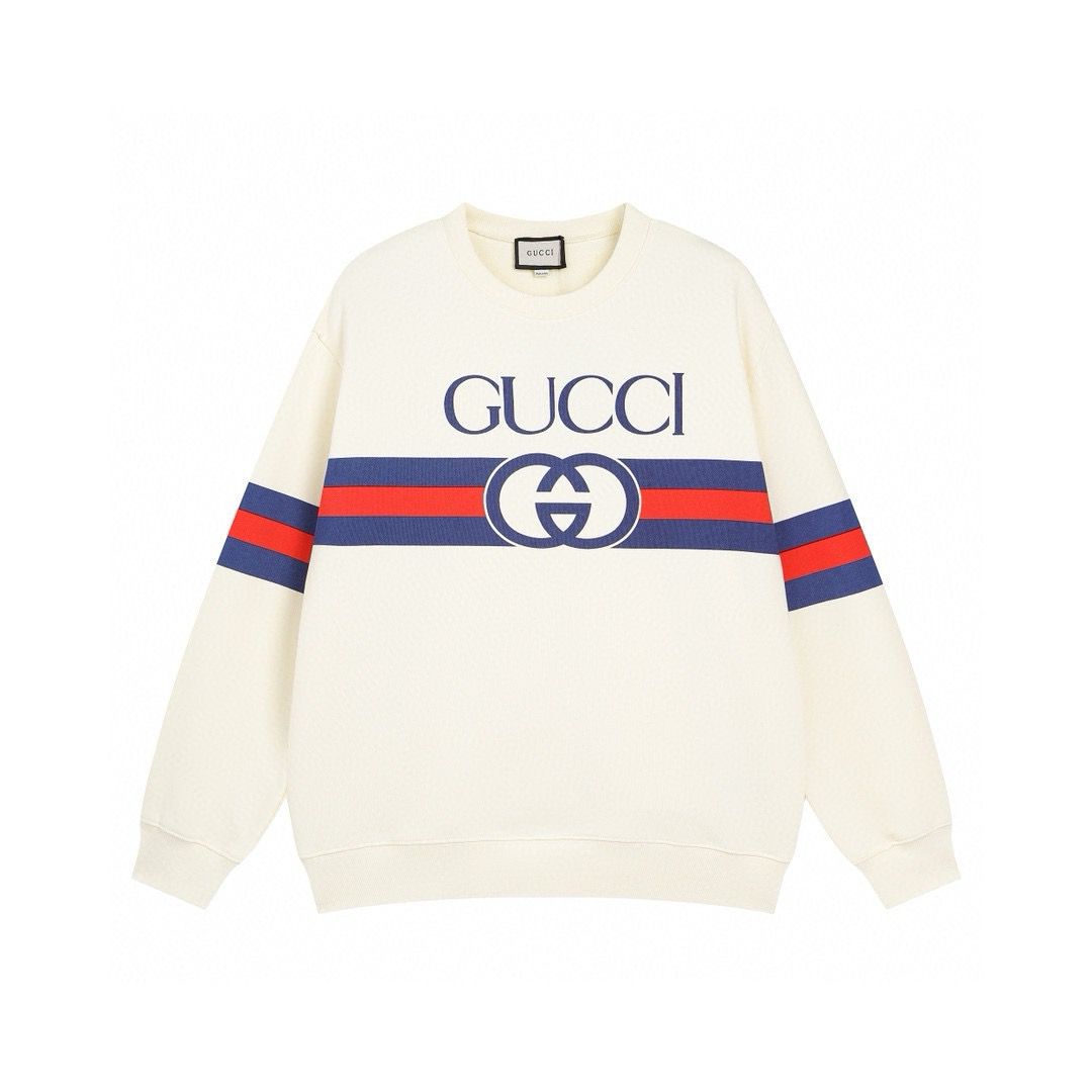 1:1 Version new arrival purple logo print crewneck