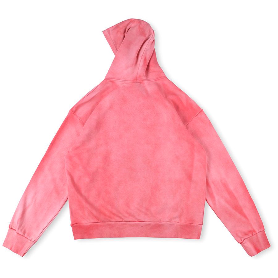 1:1 version new sample blank washing red hoodie