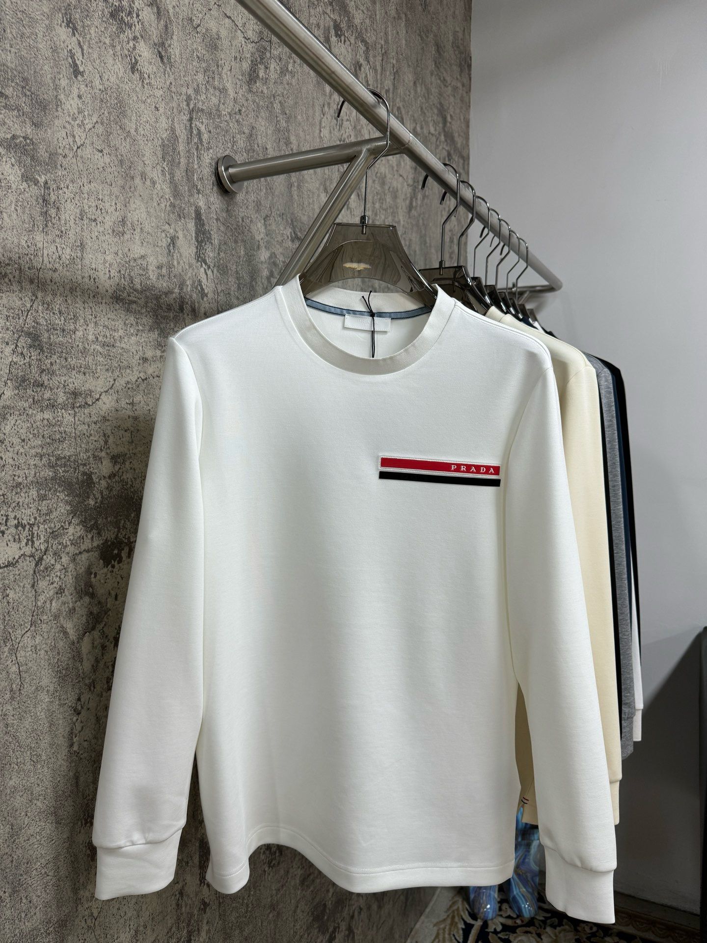 1:1 Version new arrival simple style crewneck