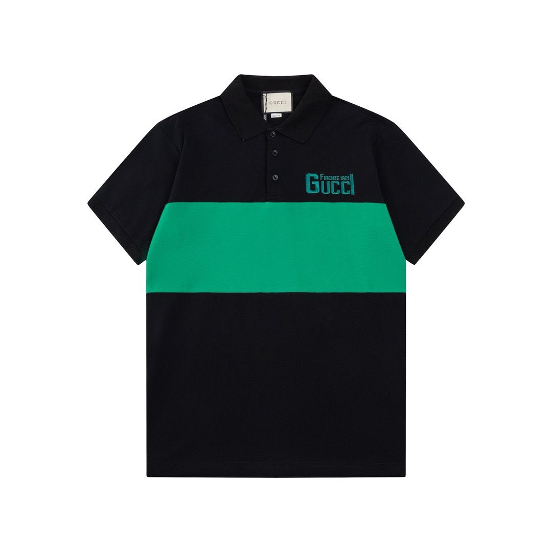 1:1 Version double color polo tshirt