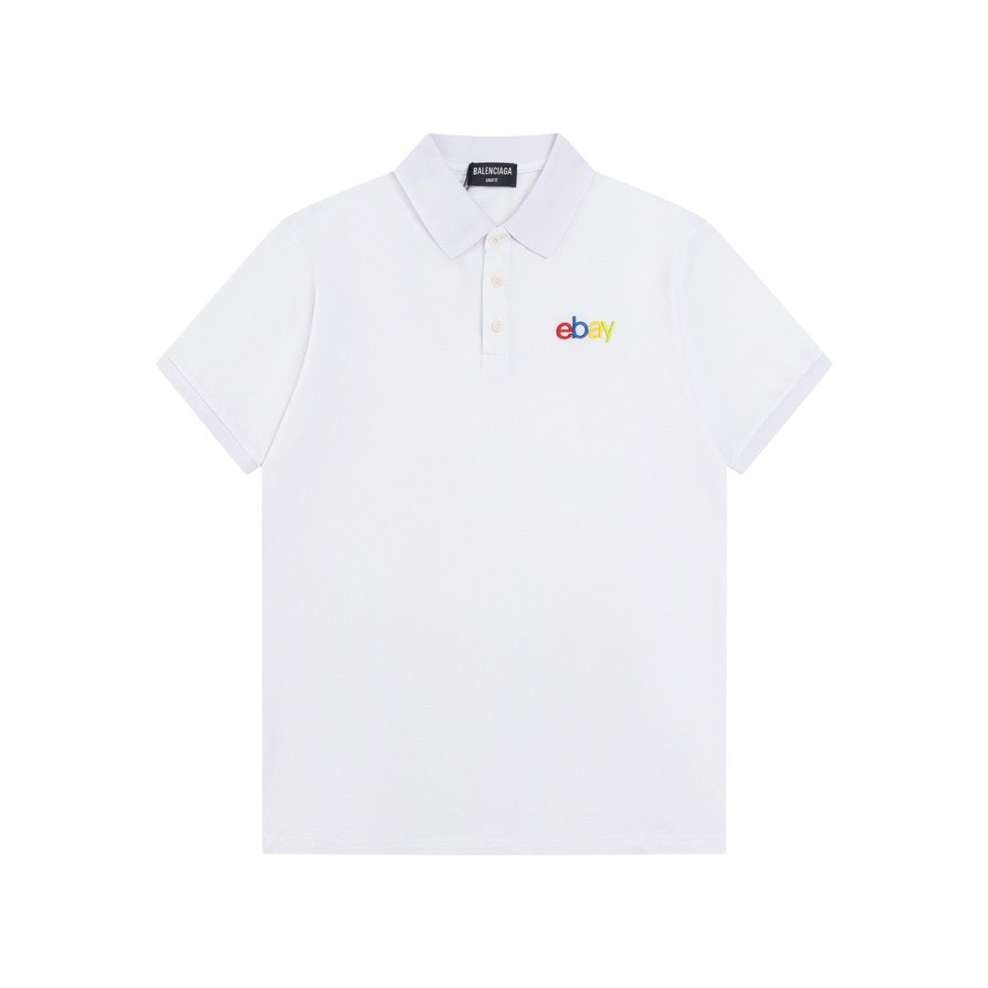 1:1 version new arrival ebay embroidery polo tshirt