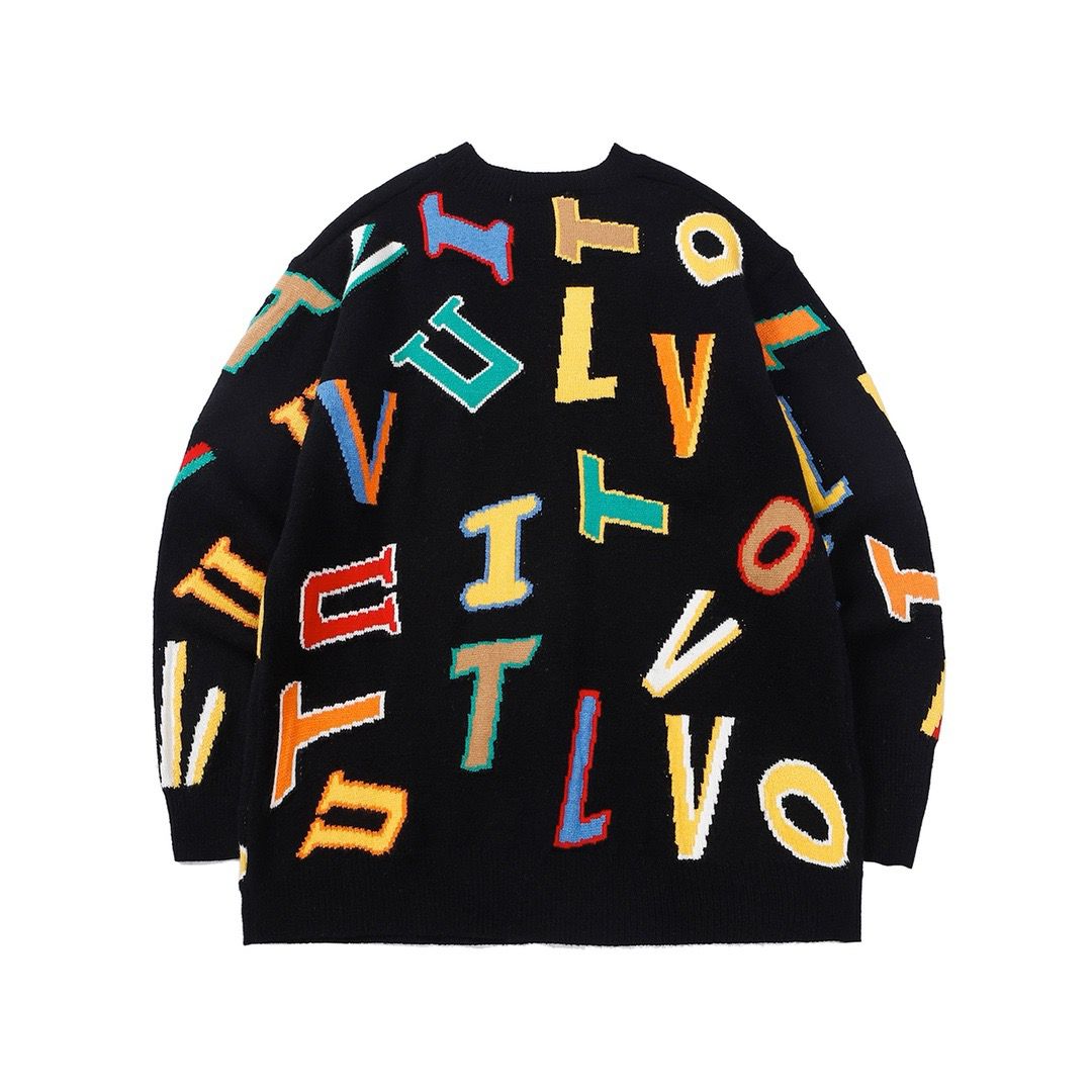 1:1 Version full logo sweater