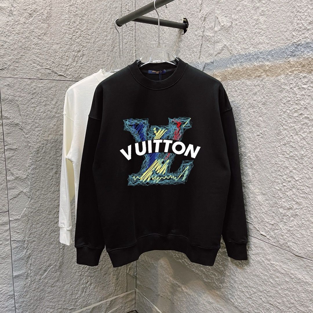 1:1 Version new arrival black crewneck