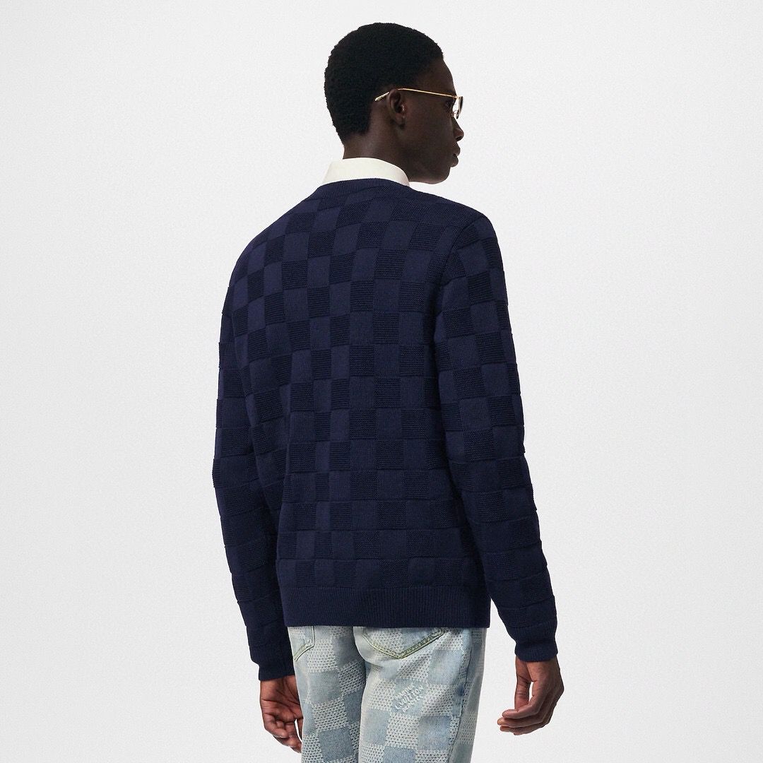 1:1 Quality new navy blue sweater