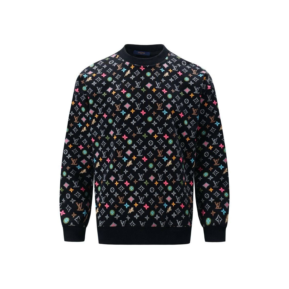 1:1 quality new full logo printing crewneck