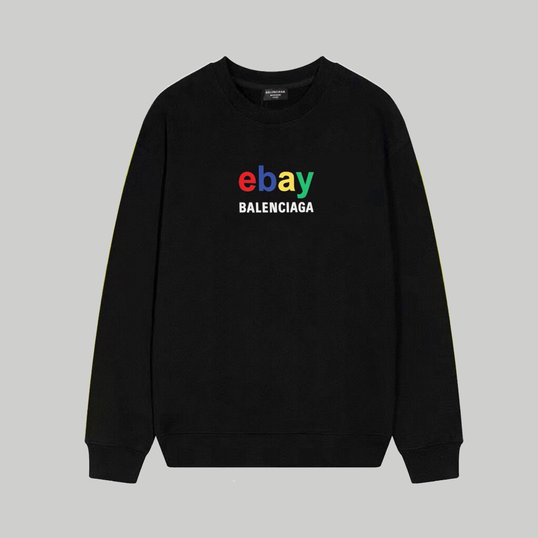 New arrival  white black eby letter printing hoodie