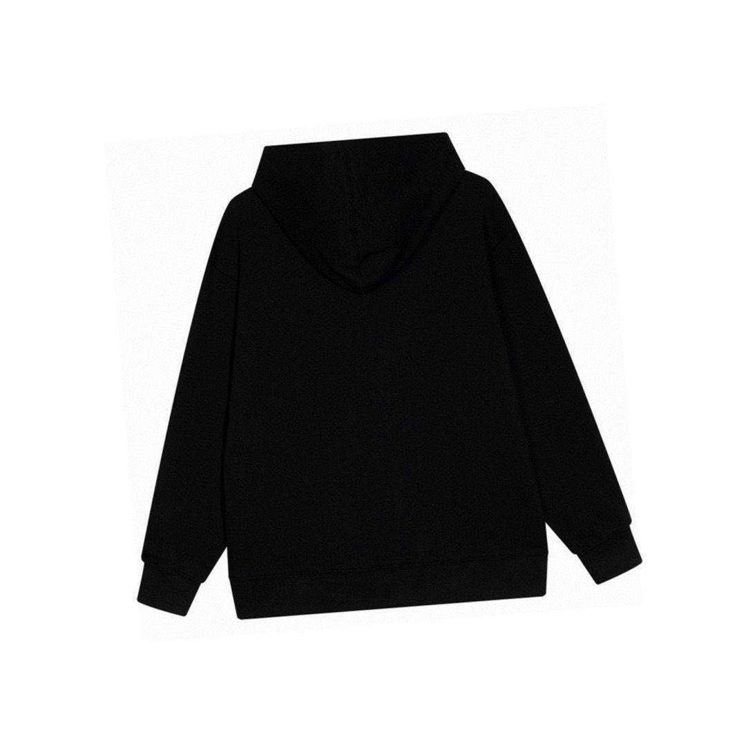 1:1 Quality new classic black hoodie
