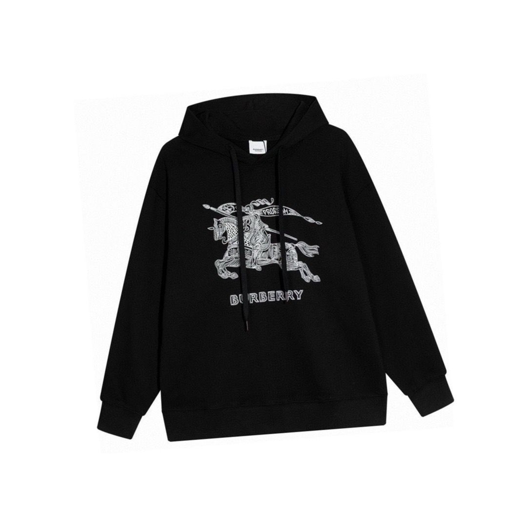 1:1 Quality new classic black hoodie
