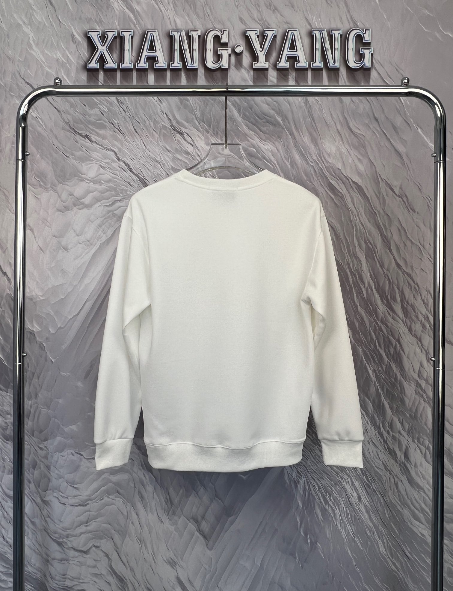 New arrival  white black letter printing hoodie