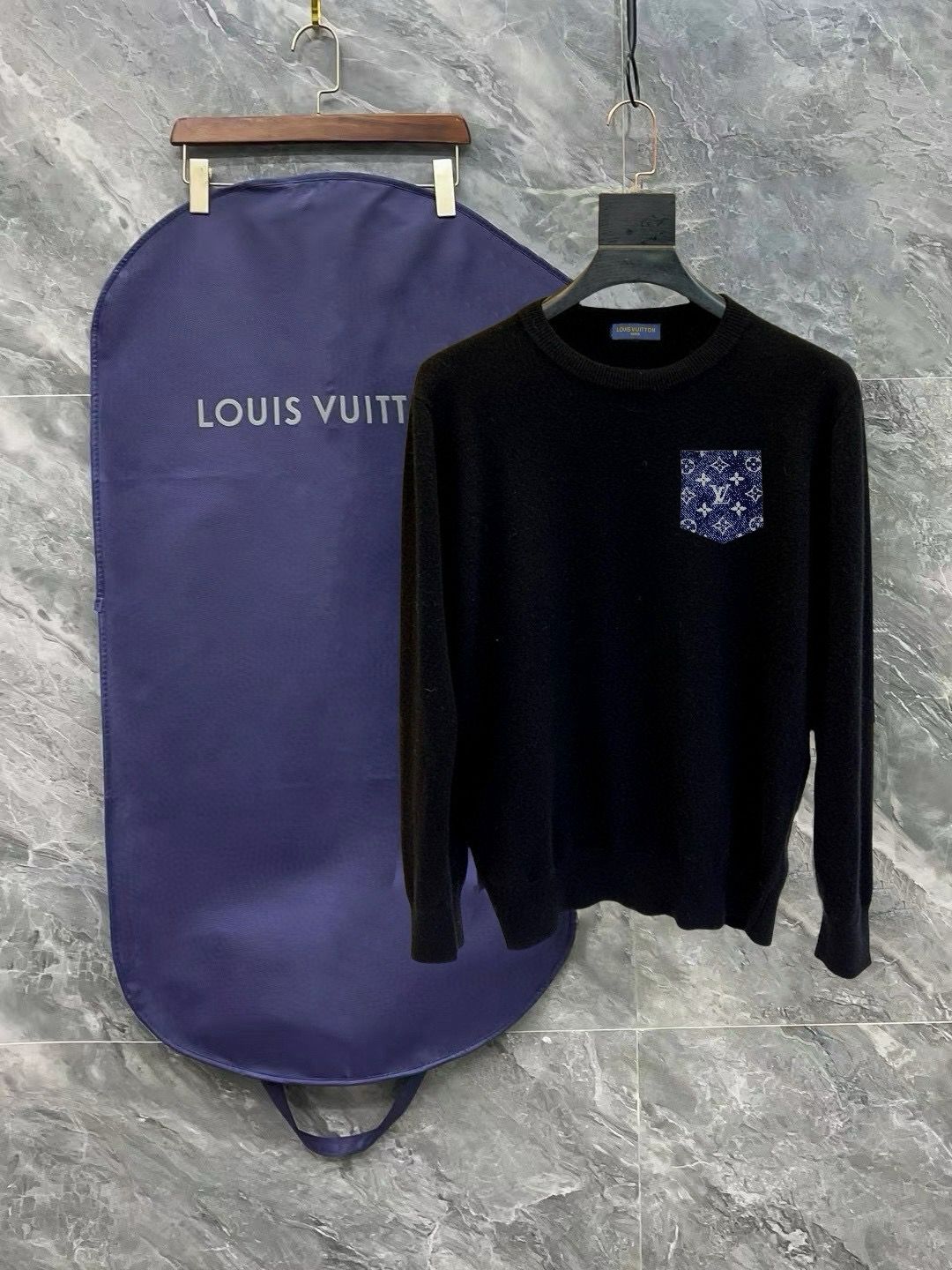 1:1 quality new black white sweater