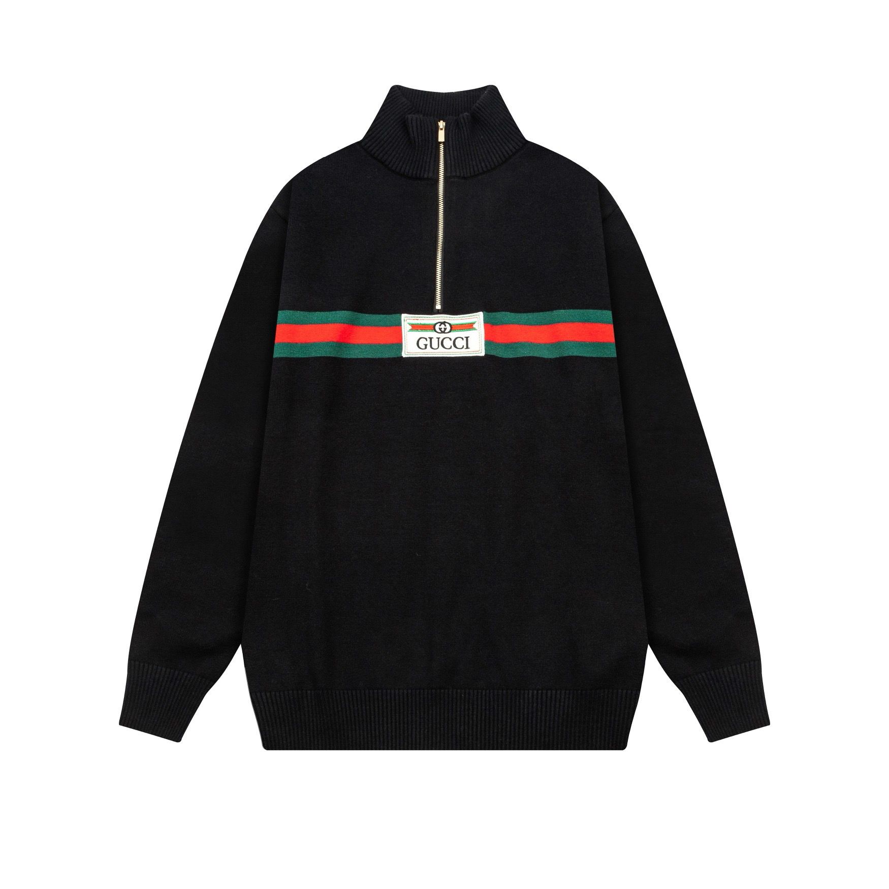 1:1 Quality new classic zip collar sweater