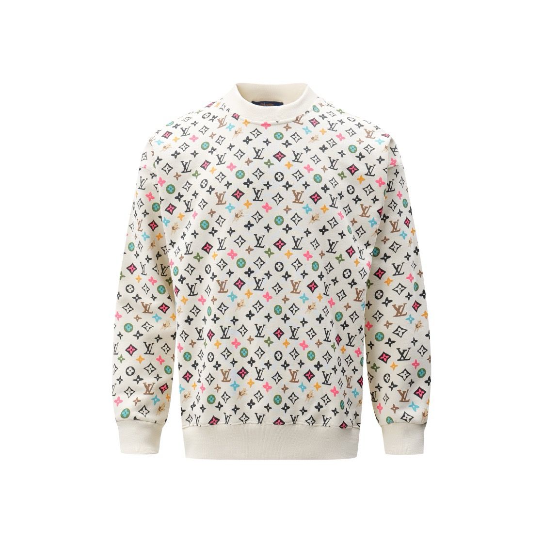 1:1 quality new full logo printing crewneck