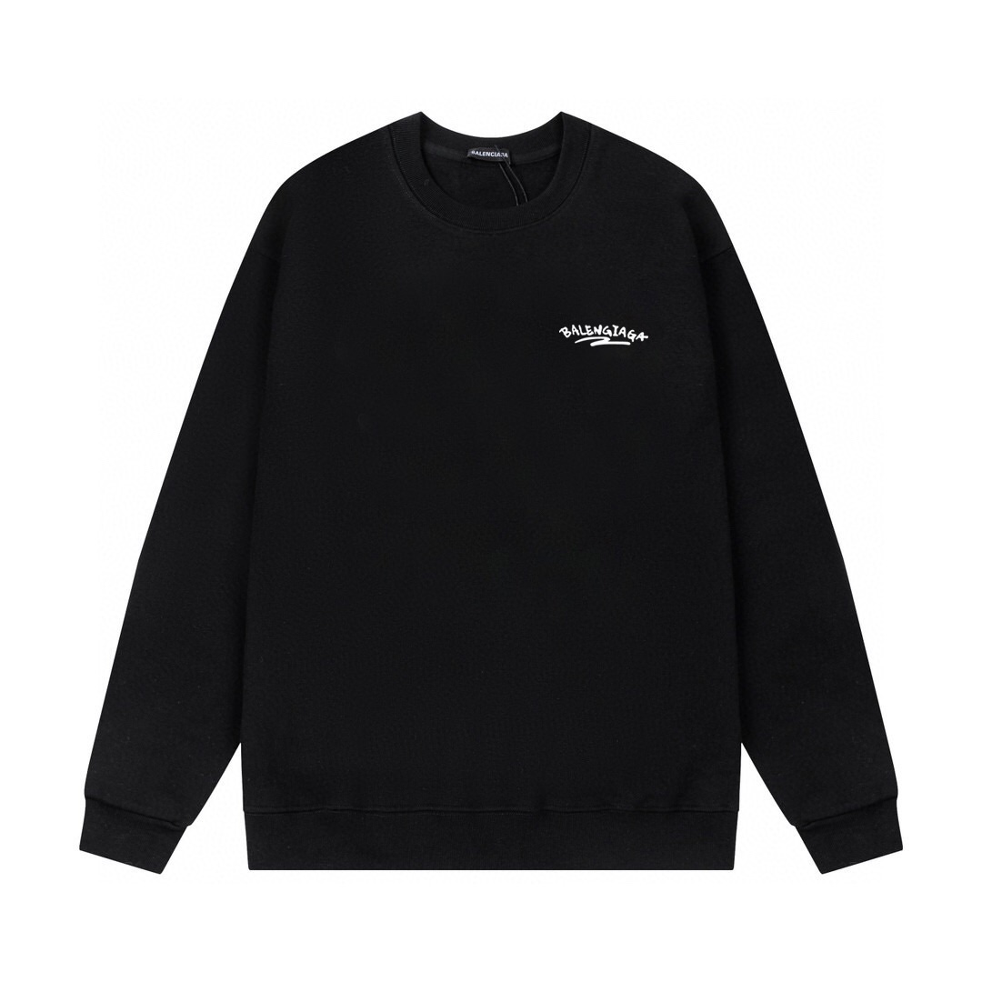 1:1 version  letters printing black white  hoodie