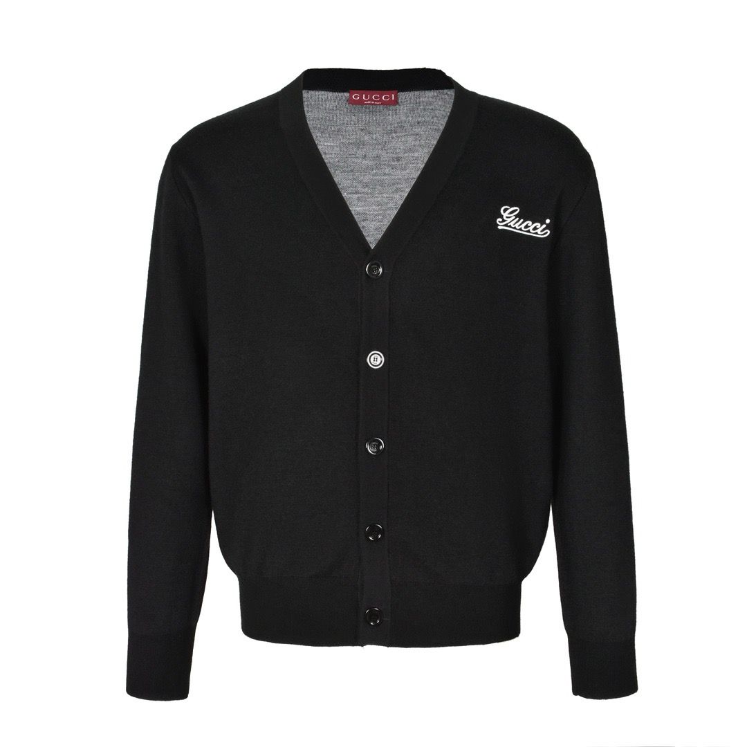 1:1 quality new black cardigan jacket