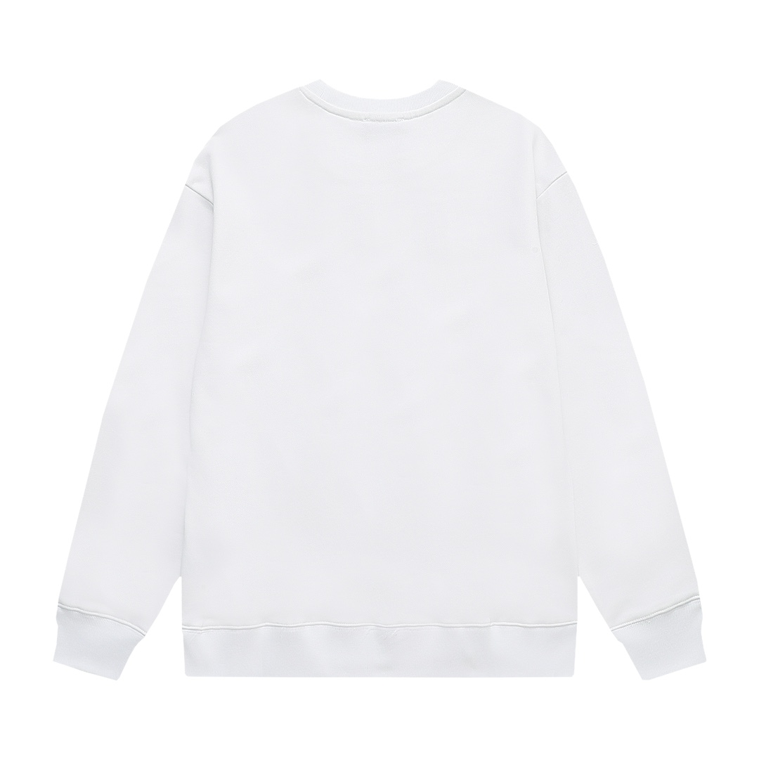 1:1 version  letters printing black white  hoodie