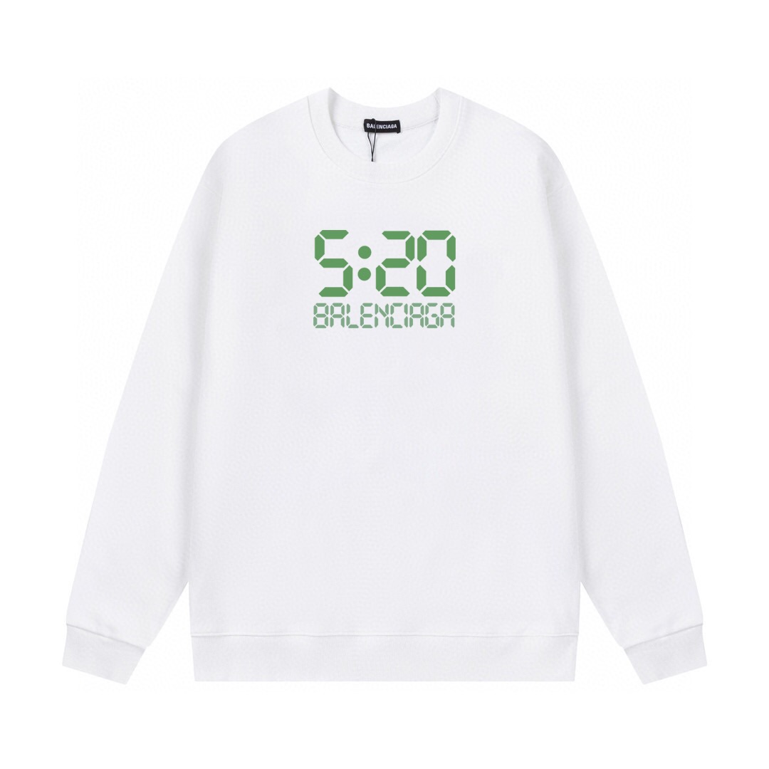 1:1 version Pattern printing black white  hoodie