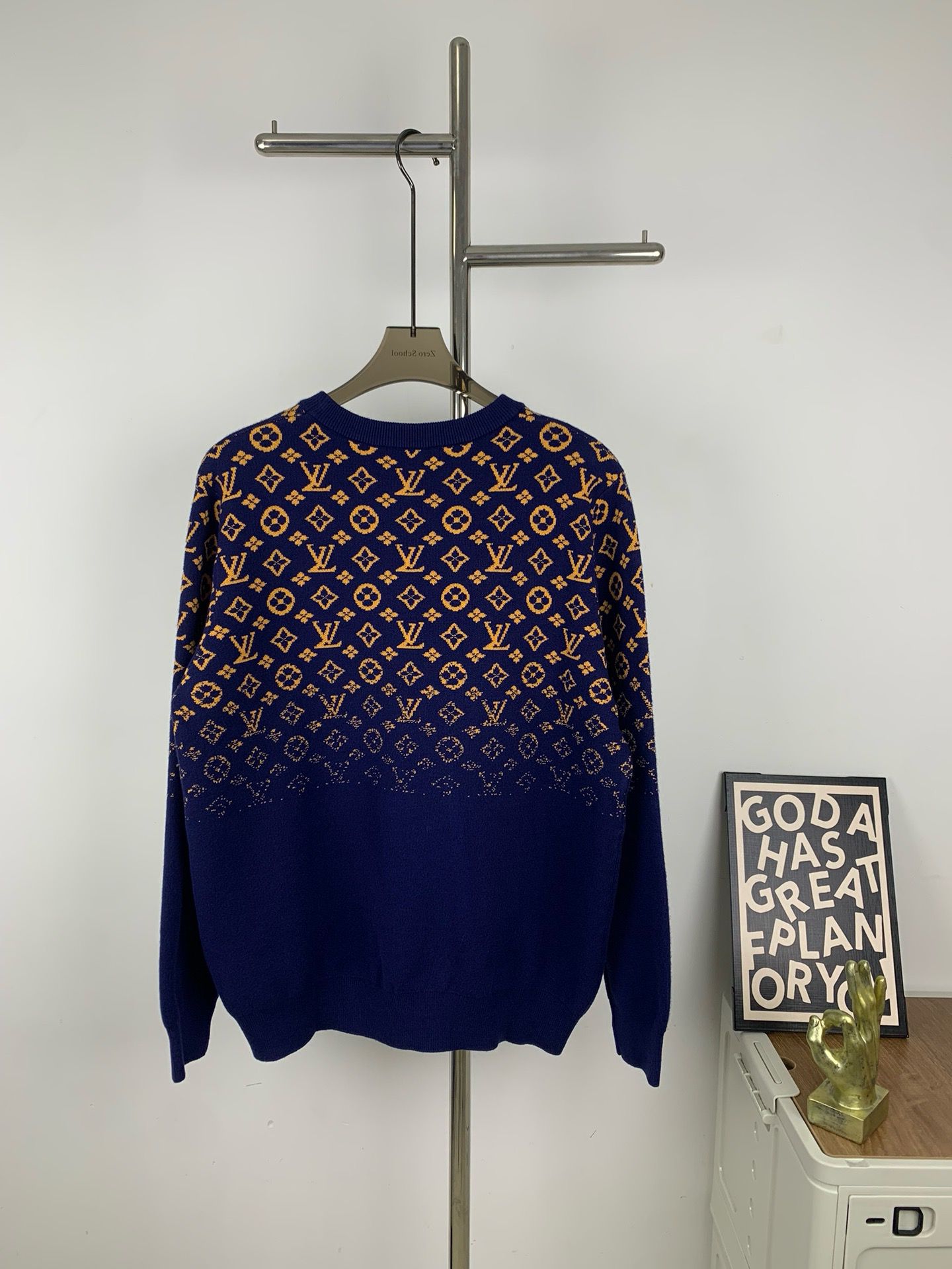 1:1 Quality new arrival purple full logo sweater