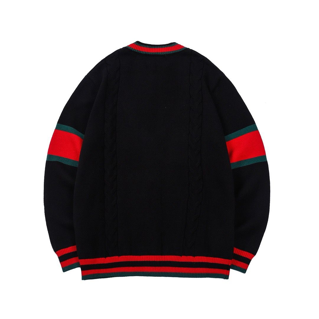 1:1 quality new arrival black with red sweater