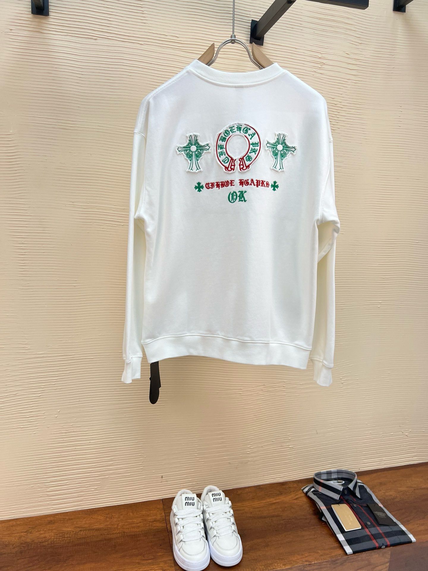New arrival colorful logo long sleeve